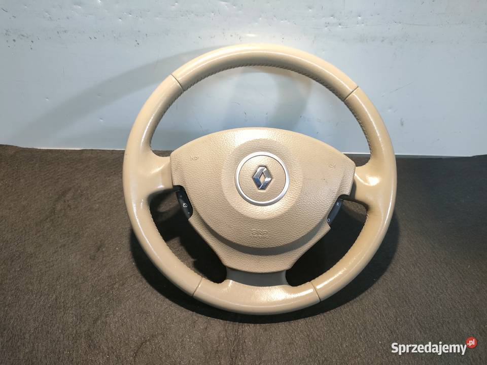 Renault modus kierownica skórzana