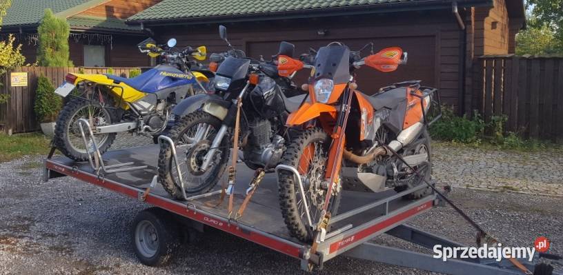 Wynajem przyczepa motocyklowa na 16 motocykli sprzedam