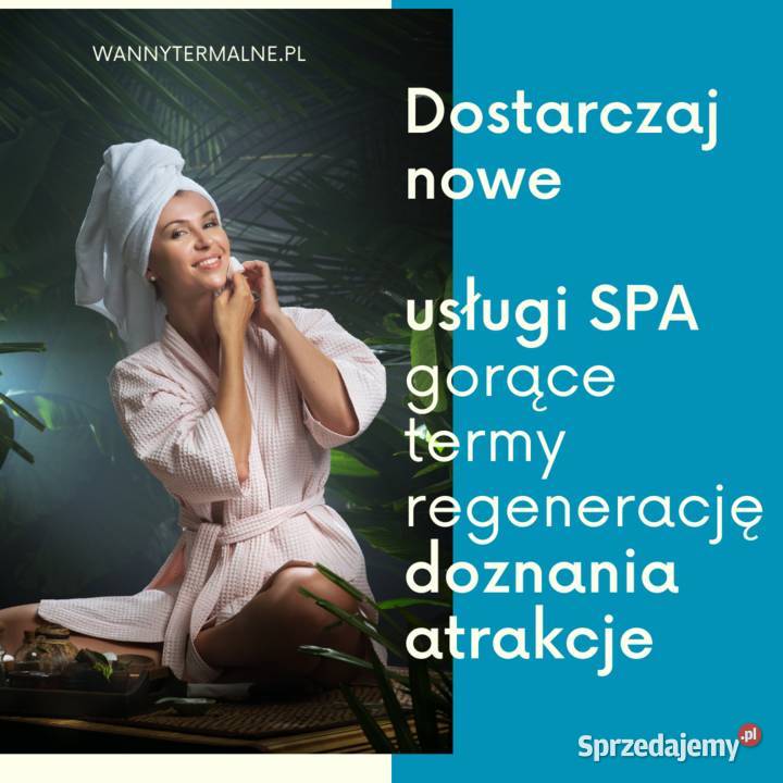 Wanna Termalna LAVA One Pro kocioł SPA Jacuzzi małopolskie Nowy Sącz sprzedam