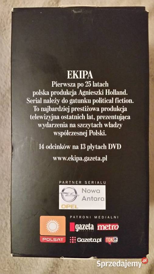 EKIPA polski serial tv 12 dvd video lubelskie Puławy
