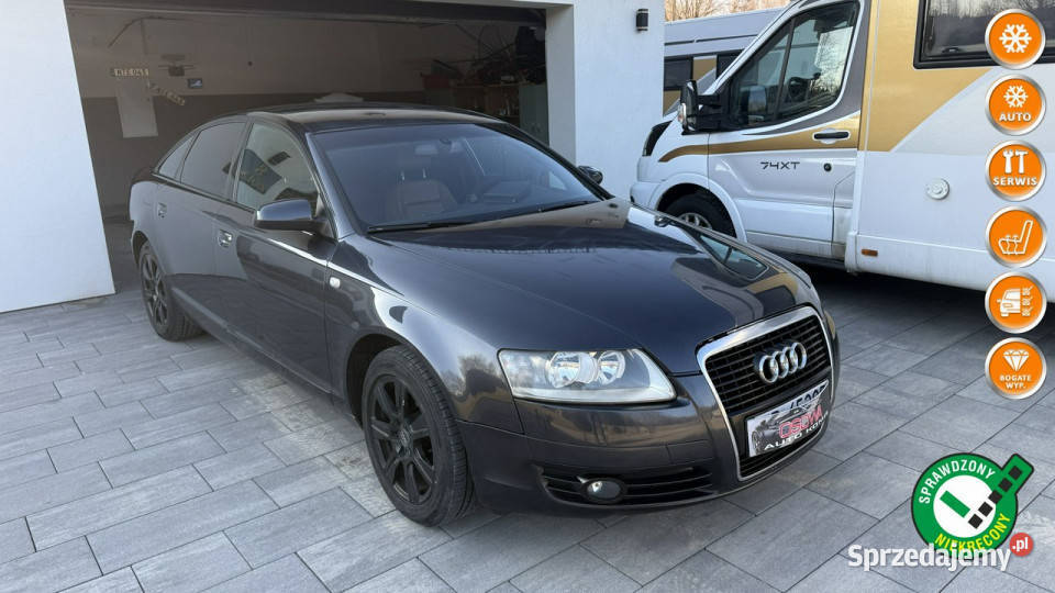 Audi A6 Limousine 20tdi 140 skóry 2 x komputer pokładowy Gdańsk