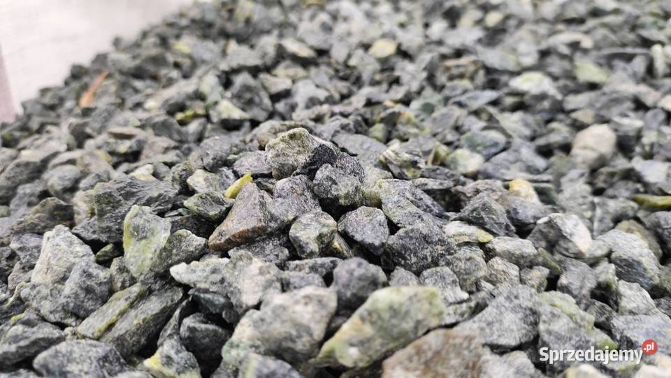 Grys zielony mały bigbag kruszywo kamień Myślenice sprzedam