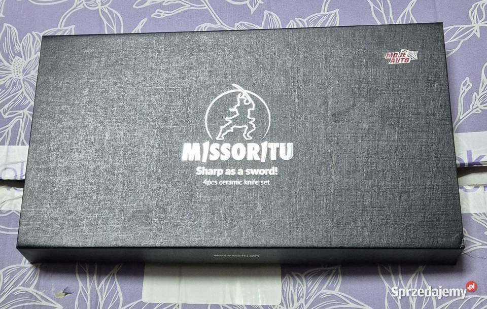 NOWY Zestaw Noży Ceramicznych Missoritu 4 Białystok
