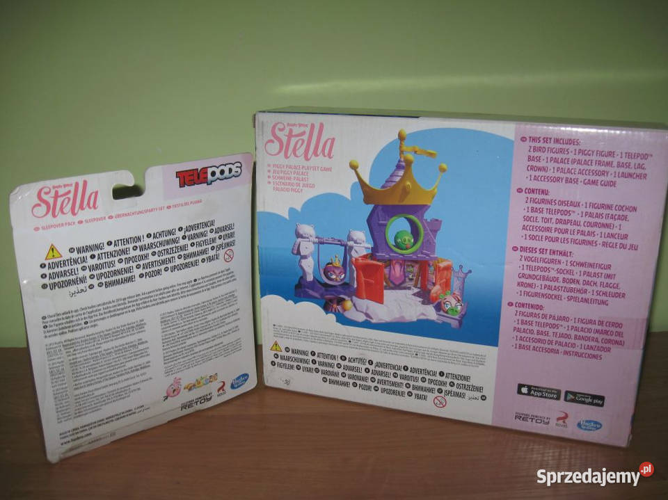 Angry Birds Stella Pałac i Figurki 2 Zestawy sprzedam