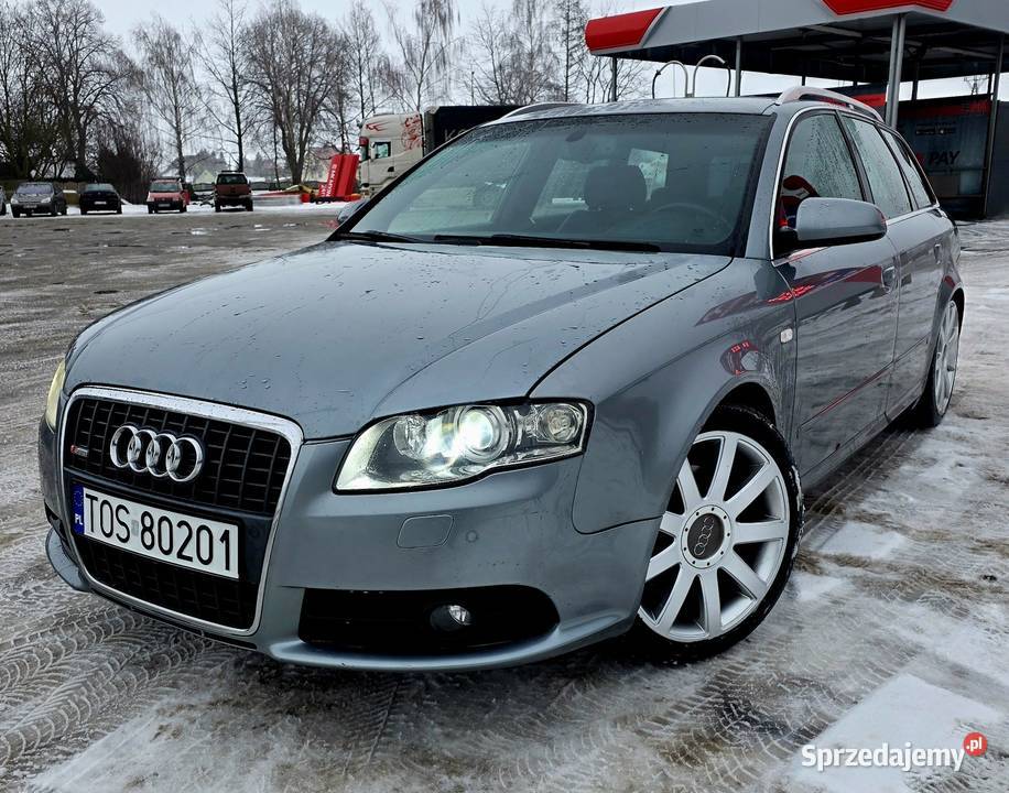 Audi A4 Sline kombi 20 Tdi 170 Alu 18 Półskóra Kombi Brudzeń Duży