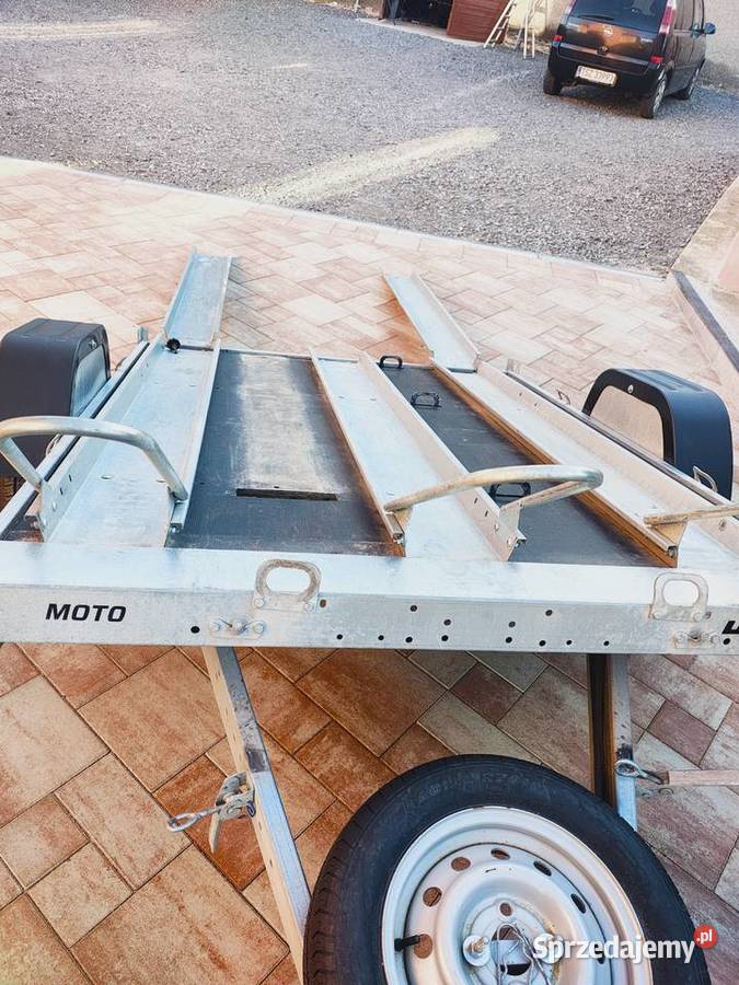 Przyczepa Temared MOTO 3 DMC 750 Pełna podłoga Kielce