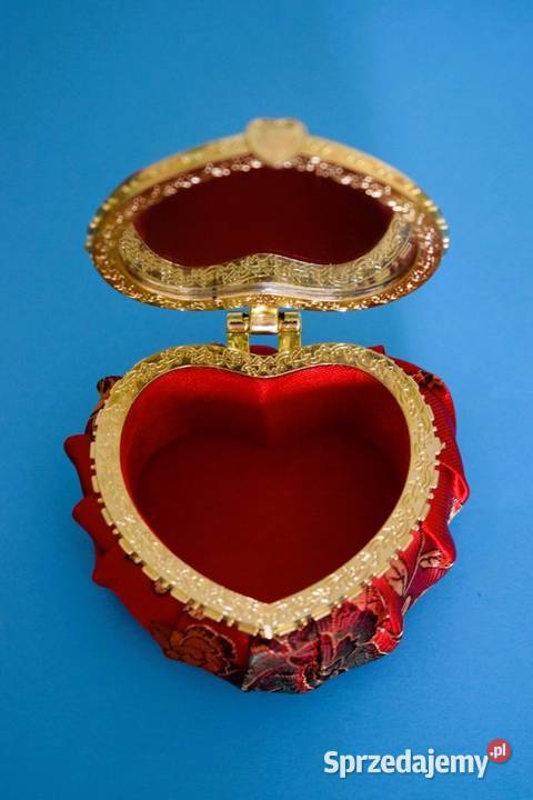 Mała szkatułka z lusterkiem na biżuterie Chełmno