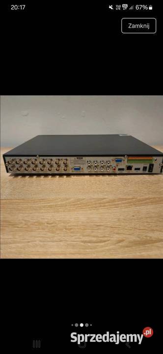 Rejestrator novus 16 portów na kamery Kamery łódzkie Zduńska Wola