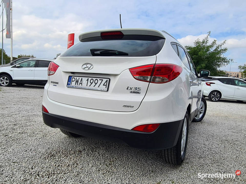 Hyundai ix35 4x4 Szyberdach Navi Kamera 2xPDC światła przeciwmgielne Wągrowiec sprzedam