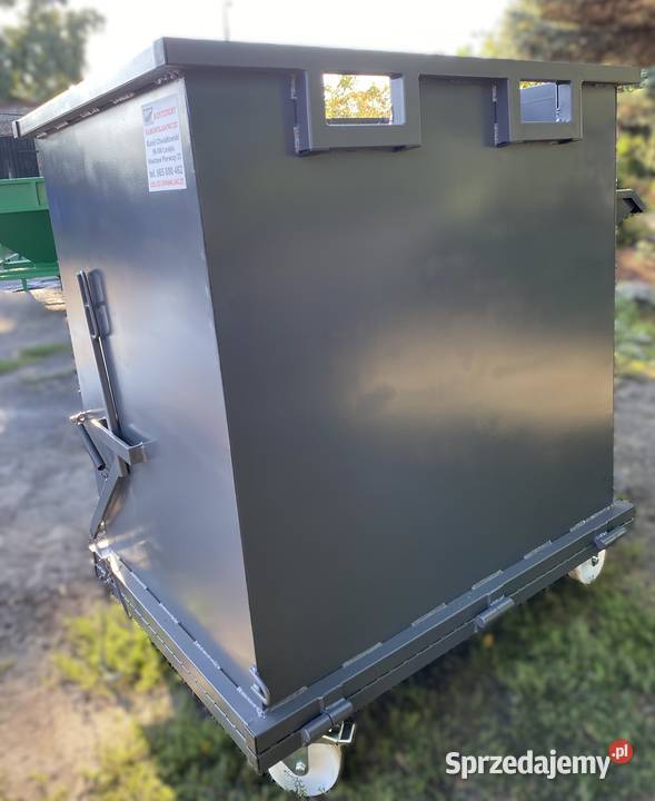 Kontener z otwieranym dnem 15 m3 kontener łódzkie Niedrzew Pierwszy