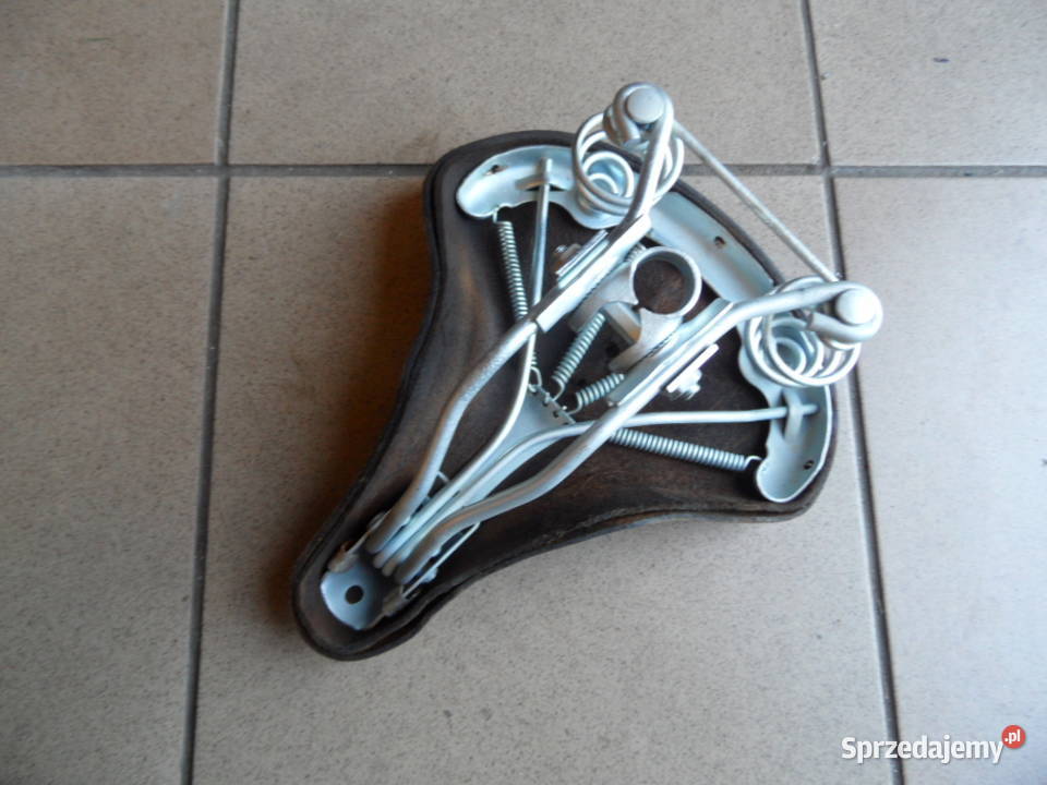 Siedzenie zabytkowe skórzane Lublin