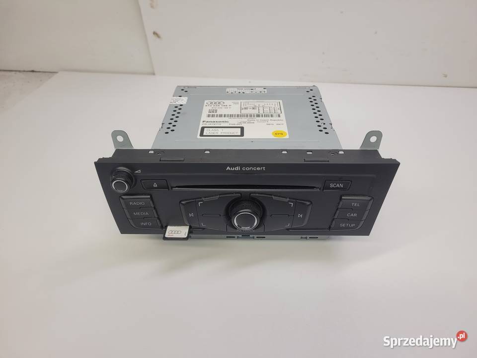 RADIO ZMIENIARKA CD AUDI A4 B8 A5 Q5 8T2035186P osobowe Przystajń