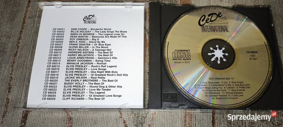 Roy Orbison Big0 1987 pop śląskie Gliwice sprzedam