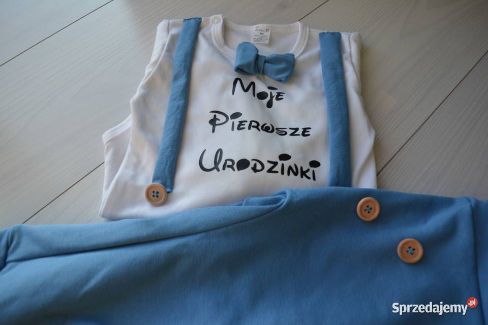 Komplet na roczek biały Waćmierz sprzedam