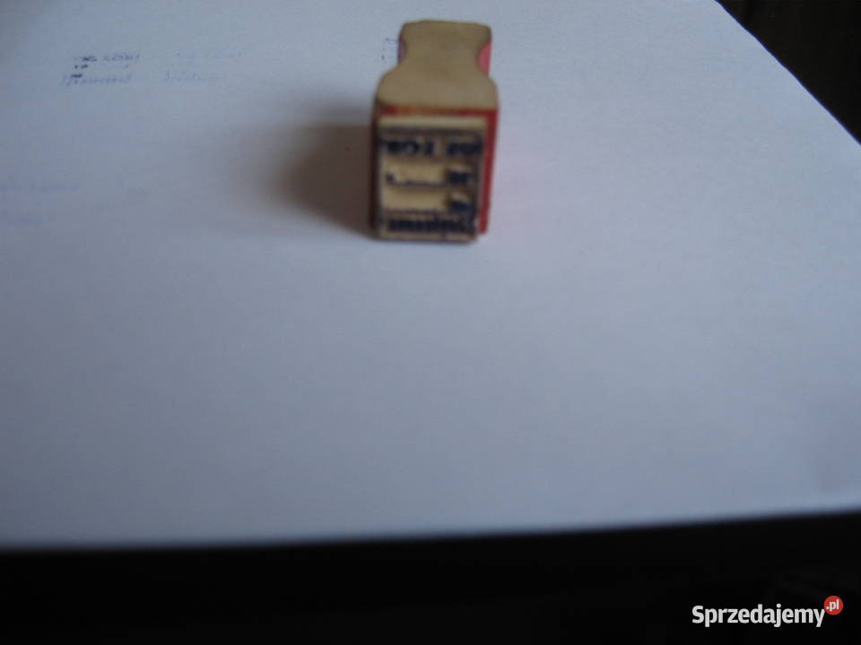 Stara pieczatka stempel OC LOK 19 wkropkowanie Olsztyn
