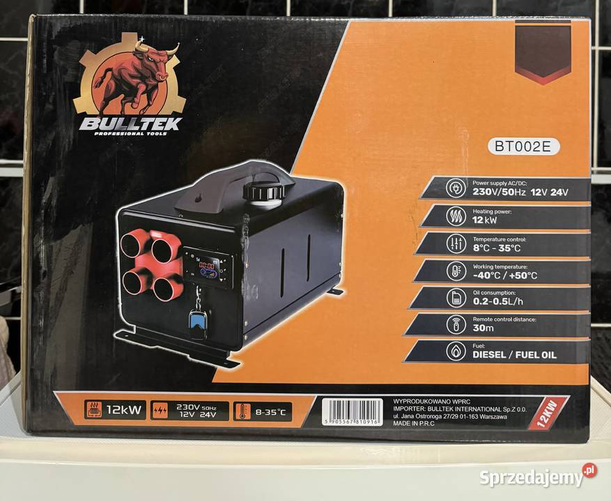 Nagrzewnica Postojowa Webasto Olejowe Ogrzewanie Grójec