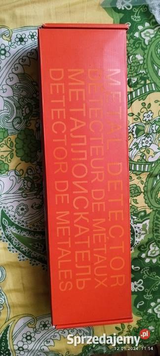 Wykrywacz metali quest x5 Braki