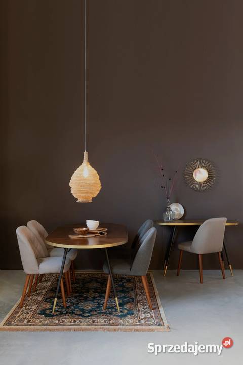 Lampa wisząca mosiężna siatka kokon Nest cocoon Warszawa