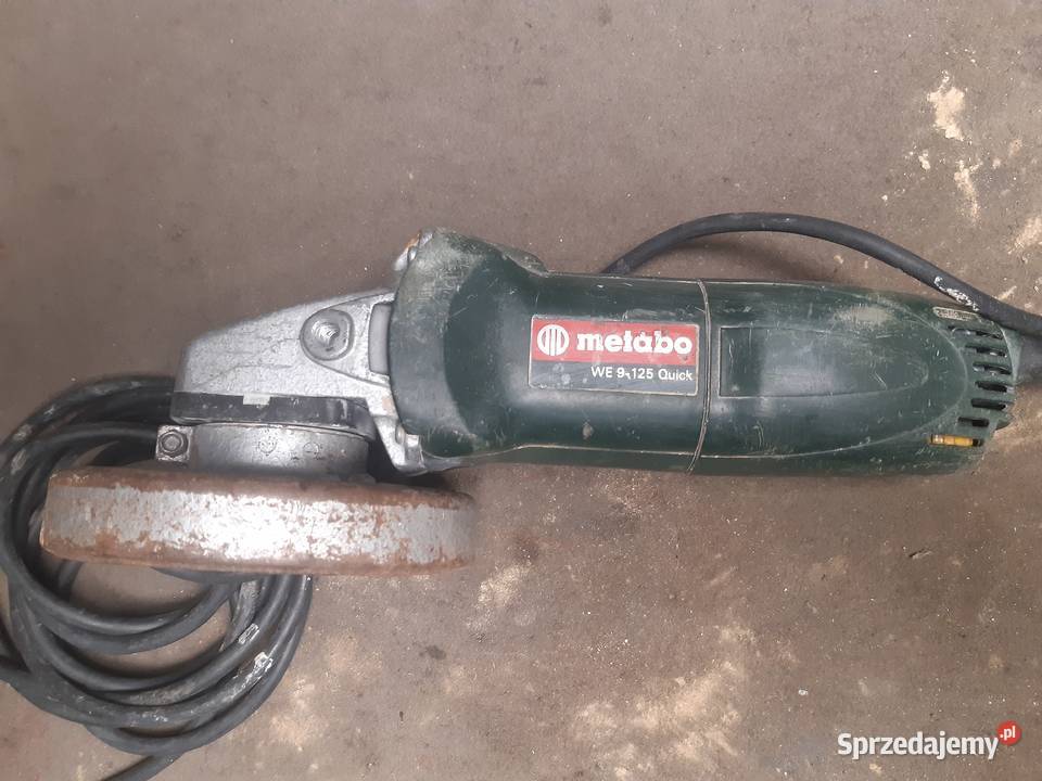 Szlifierka kątowa Metabo 9125 quick 2002 r Stary Sącz