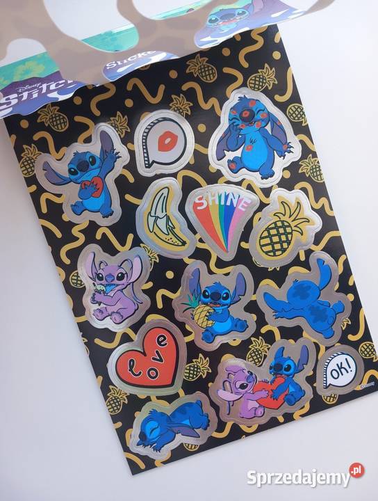 Naklejki Stitch 105 sztuk Białogard