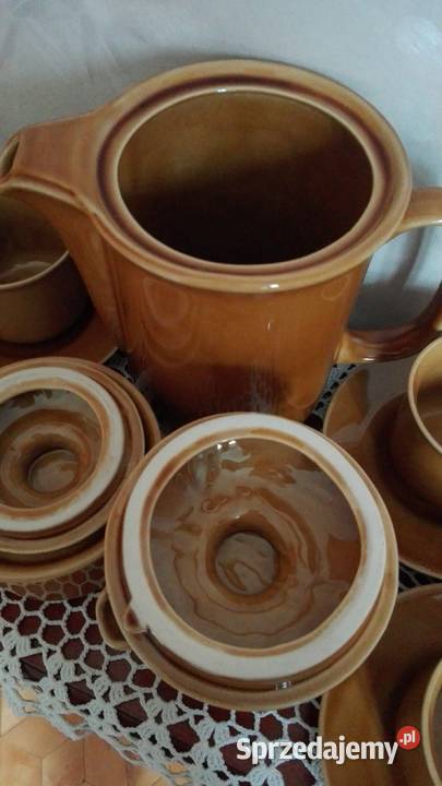 Serwis kawowy 6os Bartek Nowy porcelit Tułowice Białystok sprzedam