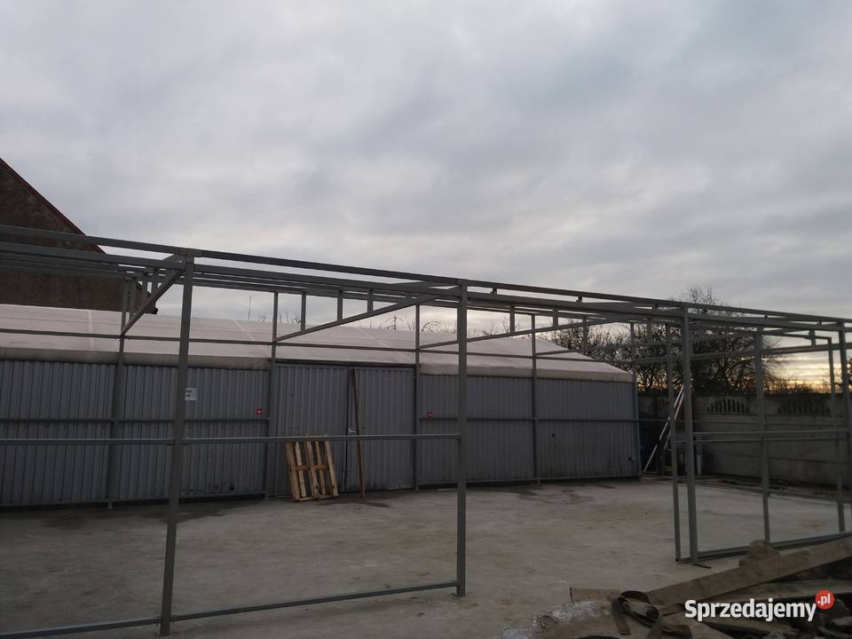 Wiata Hala Konstrukcja Stalowa 7x15 Jelcz-Laskowice