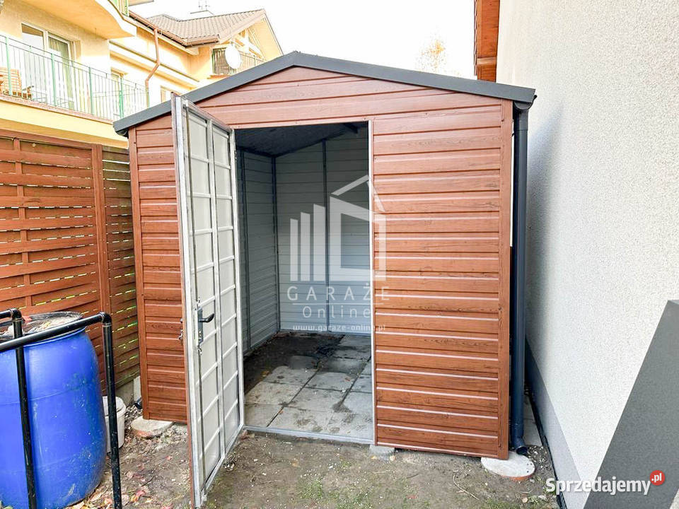SCSHOWEK DOMEK OGRODOWY 3m x 2m DWUSPAD rynny dolnośląskie Jelenia Góra