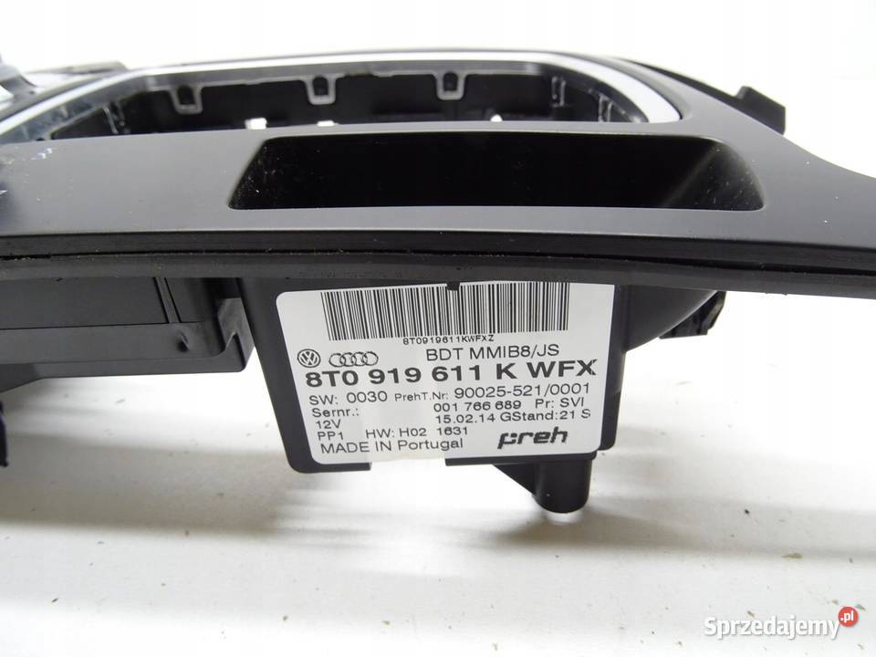 PANEL STEROWANIA RADIA NAVIGACJI AUDI A5 8T LIFT