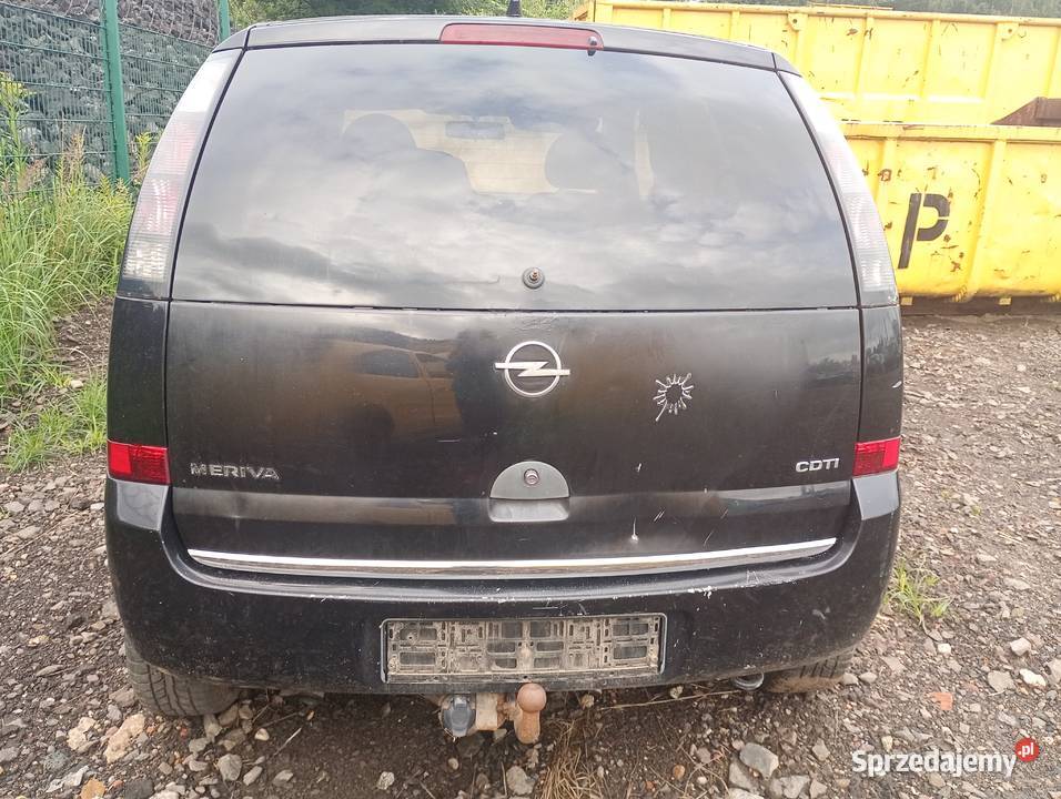 Opel Meriva A 13 maska Z20R części transport FV Wałbrzych sprzedam