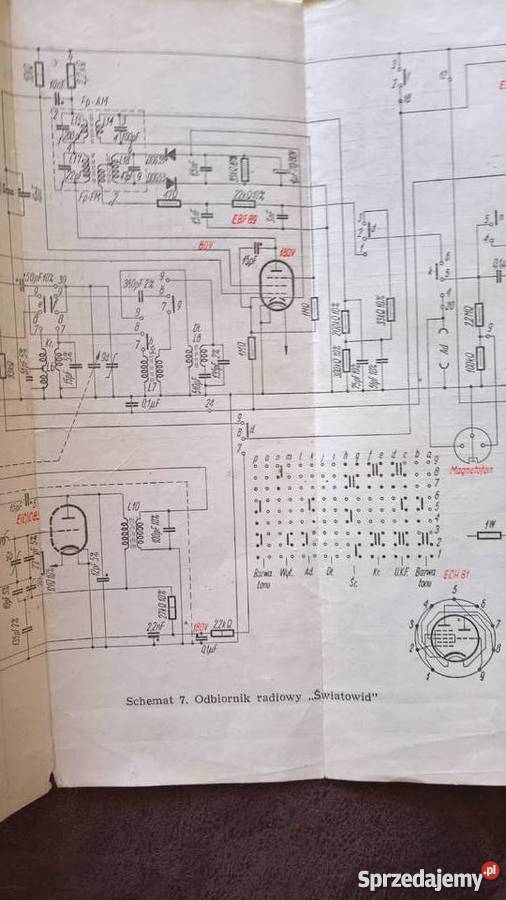 Schemat Pomiary Napiec w Odbiorniku Wrocław sprzedam