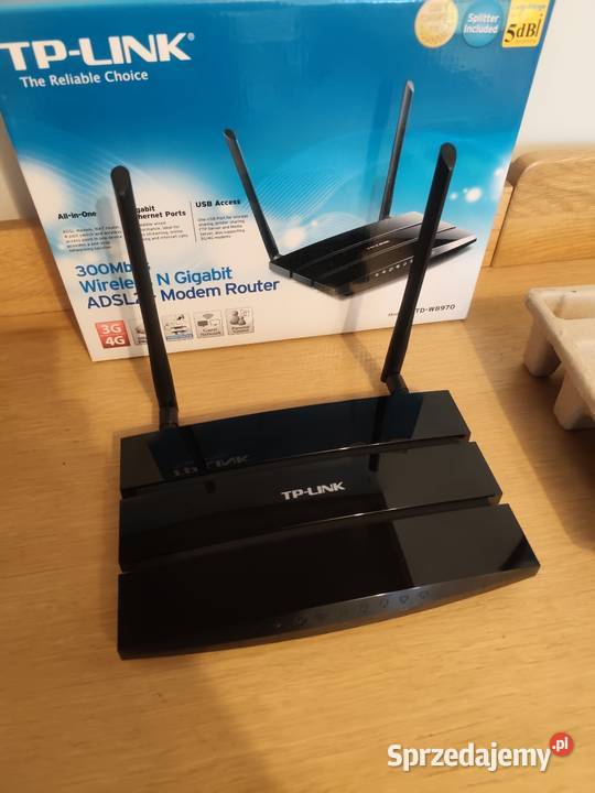 Router TPLINK TDW8970 ADSL2 modem wifi USB Rzeszów