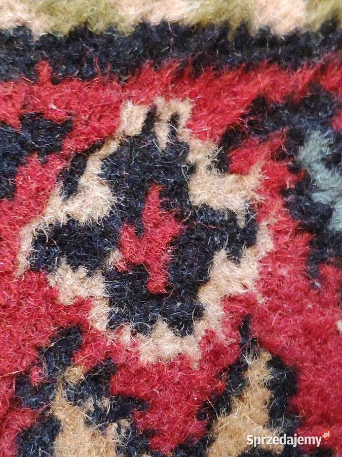 Wełniany ręcznie tkany perski dywan dywanik 93 X Kraków