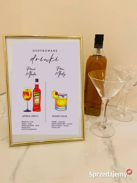 Grafiki na openbar bar weselny Pozostałe Zabrze