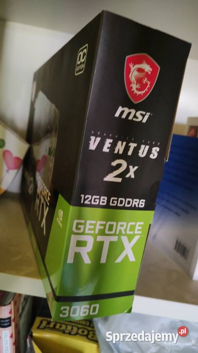 Karta graficzna GeForce RTX 3060 Ventus 21GB 12GB sprzedam