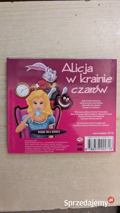 Alicja w krainie czarów Bajka słowno muzyczna Szczecin