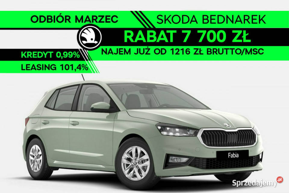 koda Fabia Drive 10 TSI 95 Odbiór w marcu IV centralny zamek łódzkie
