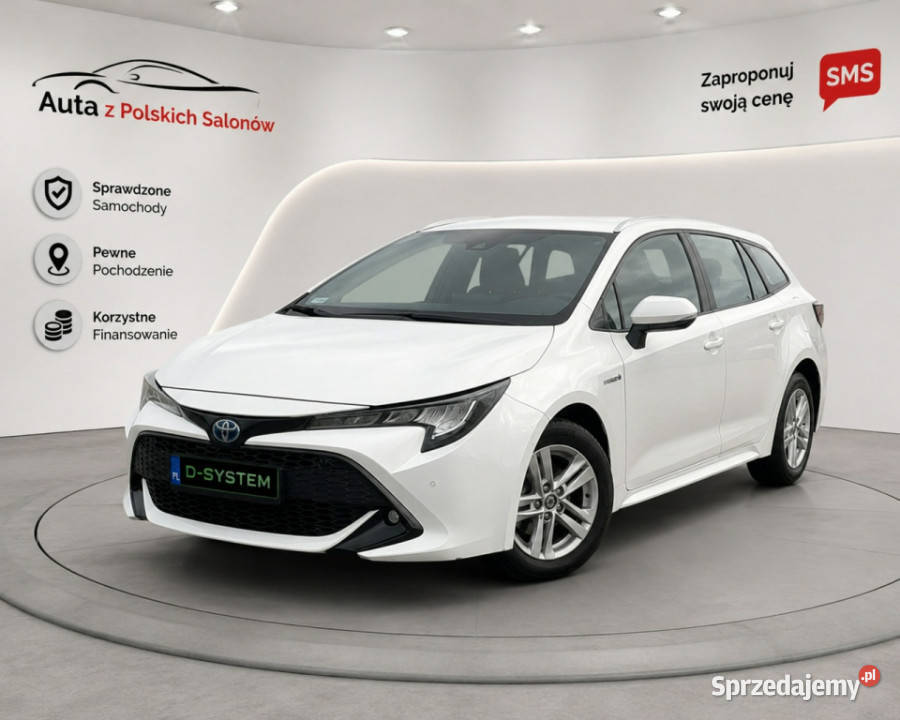 Toyota Corolla 21 Salon Polska 18 HYBRID 1wł z światła LED Białystok