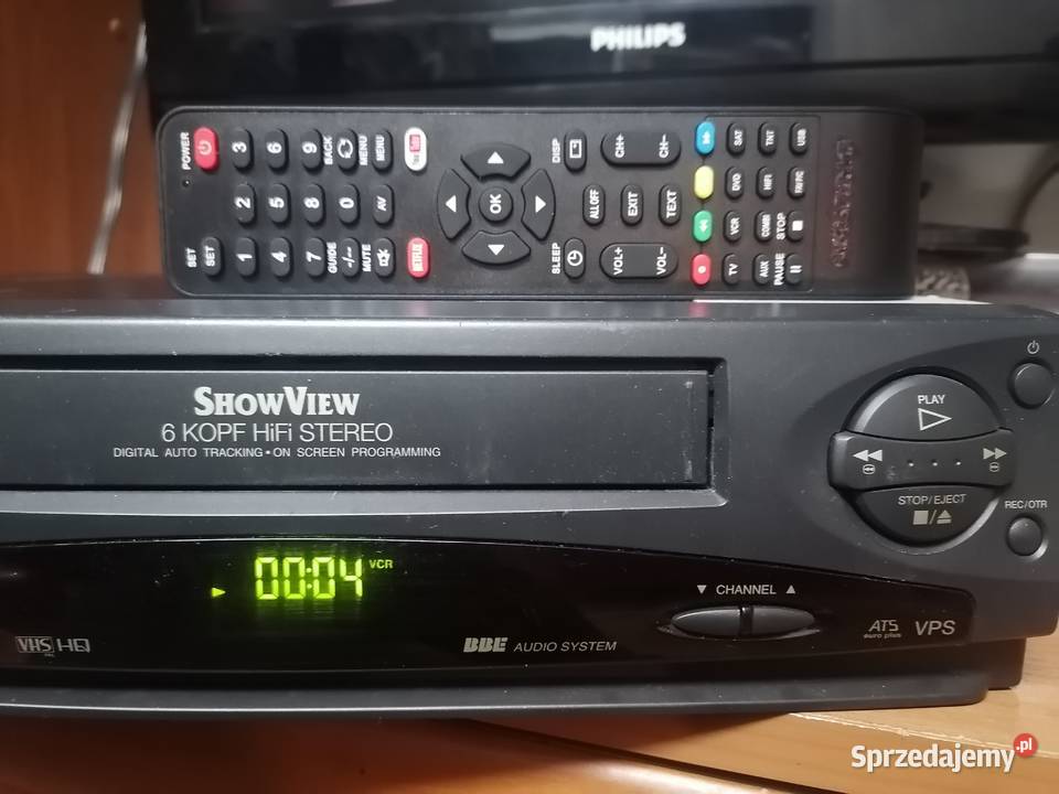 Magnetowid VHS Medion MD 9023 HIFI stereo pilot