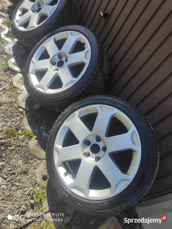 Alufelgi 18 5x112 audi S4 S6 Avus 3 z opanmi Koła i felgi Lubenia sprzedam