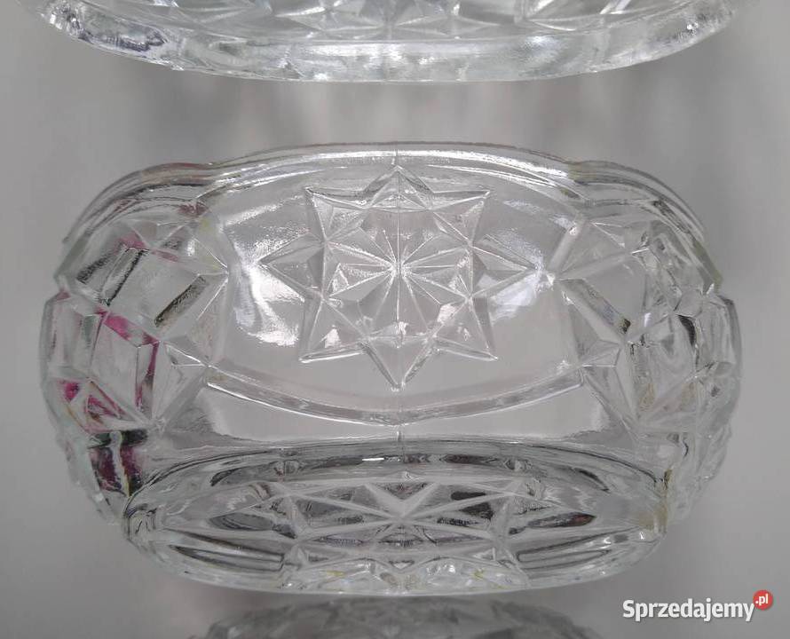 Miska Miseczki Łódeczki Szkło 3 sztuki Gdańsk