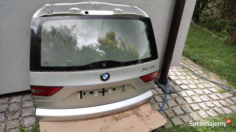 BMW X3 E83 klapa tył Mpakiet TITAN SILVER Kraków