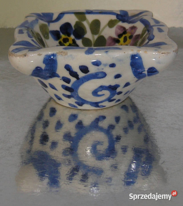 popielniczka ceramiczna ręcznie malowanaDd Pozostałe Bartków