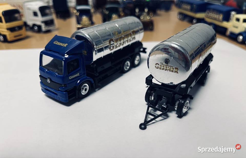 Kolekcjonerski model Mercedesa cysterna Grudziądz sprzedam