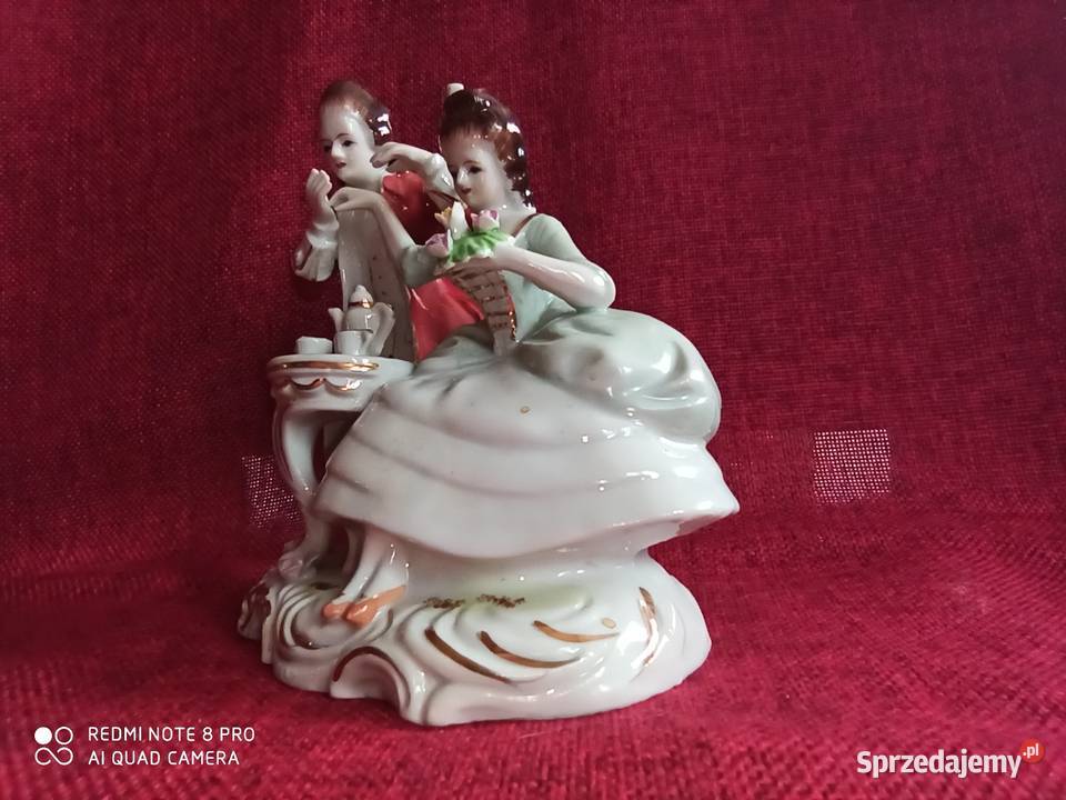 Figurka porcelanowa Pary Całuję Rączki pomorskie Gdańsk