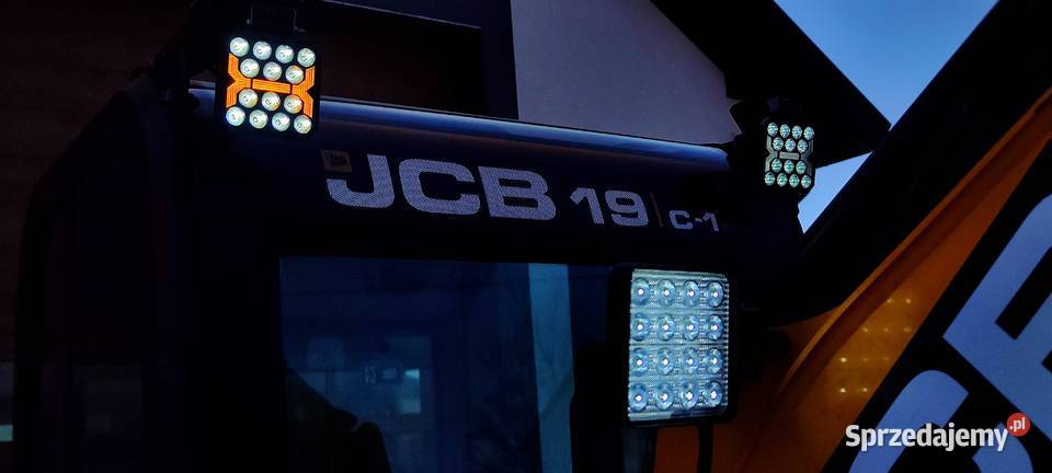 JCB 19 C 1 ful najbogatsza nowa mini koparka