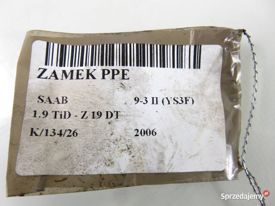 ZAMEK PRAWY PRZEDNI SAAB 93 II osobowe małopolskie sprzedam