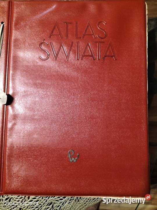 Atlas Świata PWN 1962 Słonawy