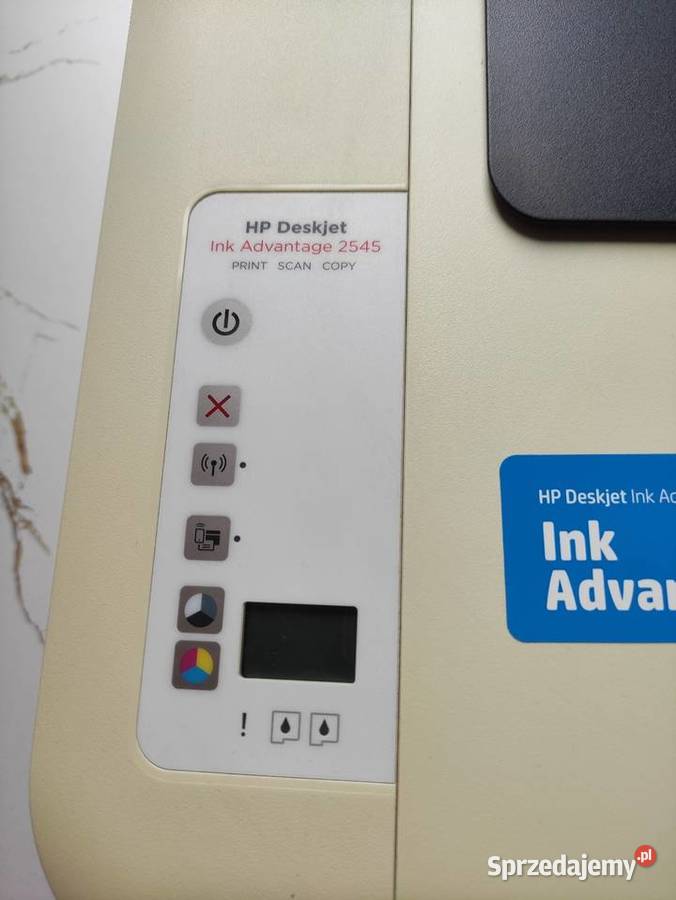 Urządzenie wielofunkcyjne HP 2545 Wifi bez tuszy Druk w kolorze śląskie Rybnik