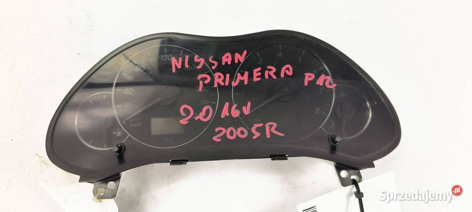 LICZNIK ZEGAR NISSAN PRIMERA 8380005580H Lipno