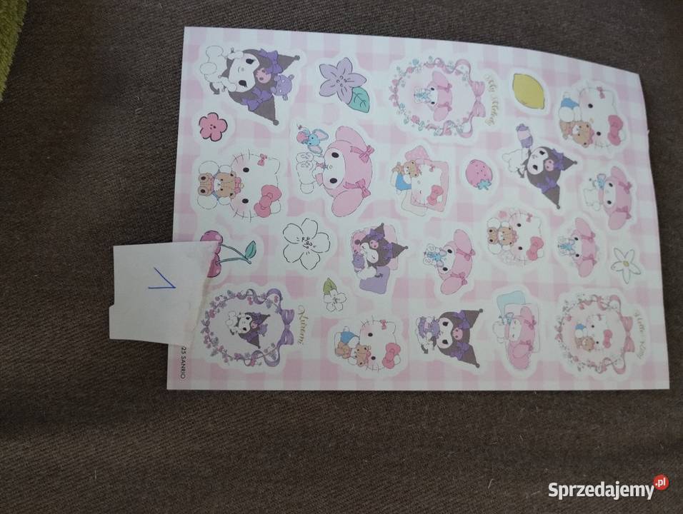 Naklejki hello kitty 3 podlaskie Siemiatycze sprzedam